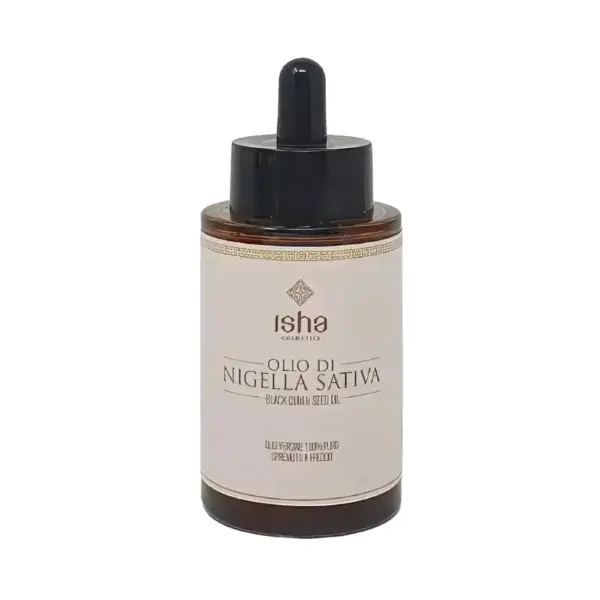Isha Cosmetics Olio di Nigella Sativa Fortalecedor Capilar y Calmante 50ml - Imagen 1